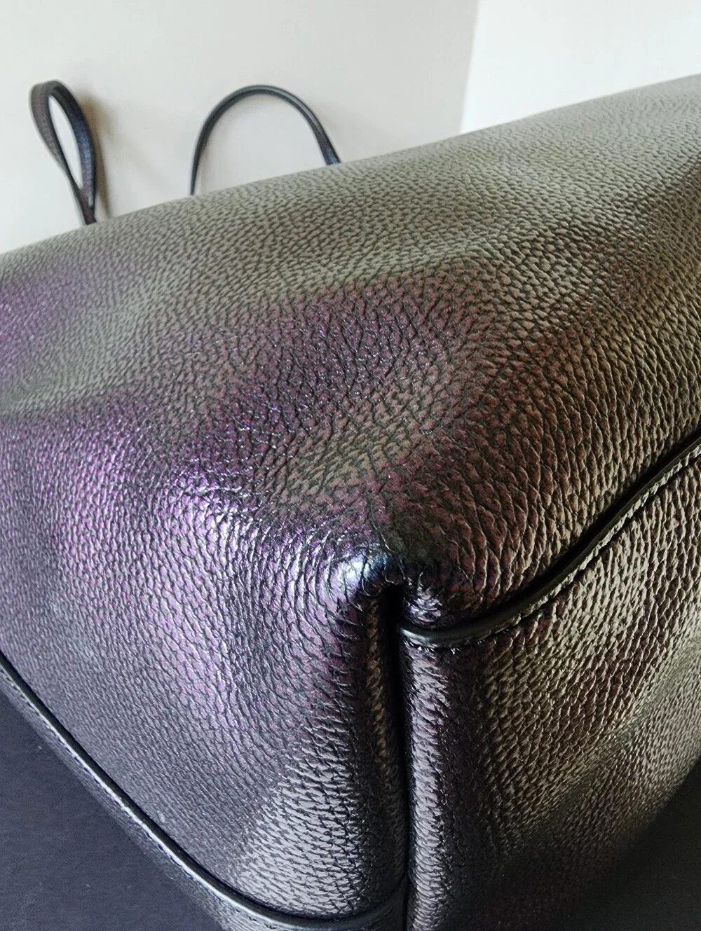 Coach Hologram Oil Slick City Tote, EUC, 2017